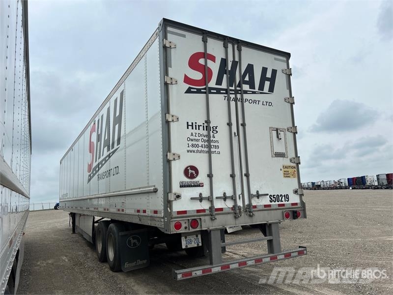 Great Dane 53 ft x 102 in T/A Van Trailer Reboques baú