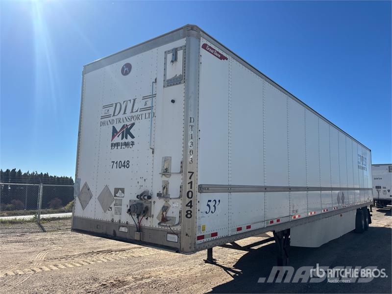 Great Dane 53 ft x 102 in T/A Van Trailer Dobozos pótkocsik