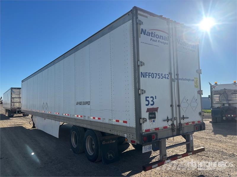 Great Dane 53 ft x 102 in T/A Van Trailer Dobozos pótkocsik