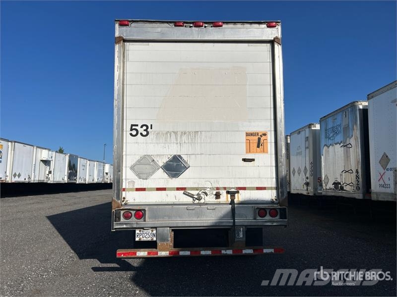 Great Dane 53 ft x 102 in T/A Van Trailer Skappåbygg