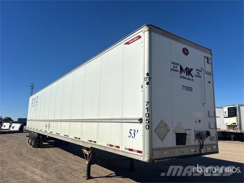 Great Dane 53 ft x 102 in T/A Van Trailer Sanduk prikolice