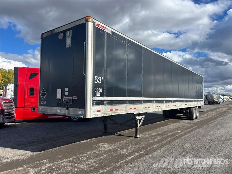 Great Dane 53 ft x 102 in T/A Van Trailer Причепи-фургони