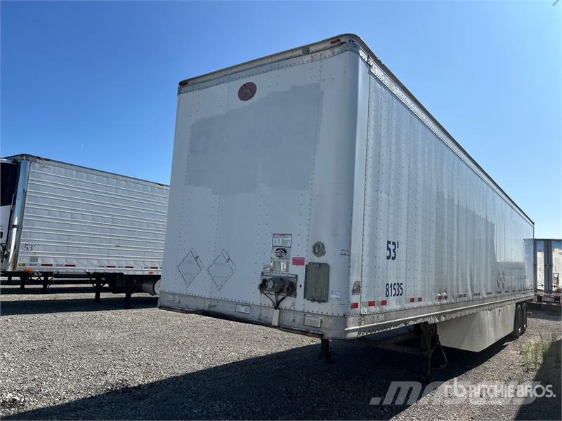 Great Dane 53 ft x 102 in T/A Van Trailer Skappåbygg