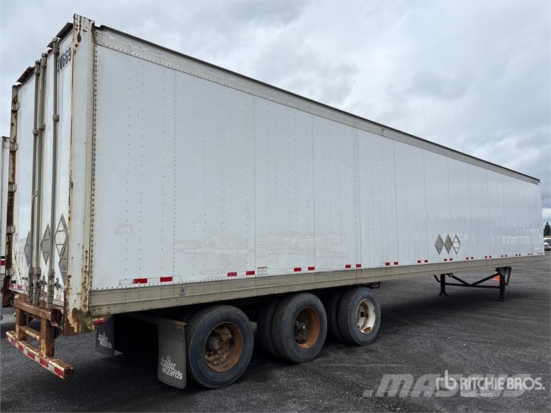 Great Dane 53 ft x 102 in Tri/A Van Trailer Ремаркета фургони