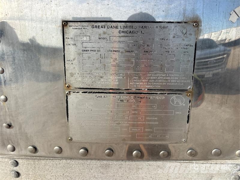 Great Dane 53 ft x 102 in T/A Refrigerated Trailer Poluprikolice hladnjače