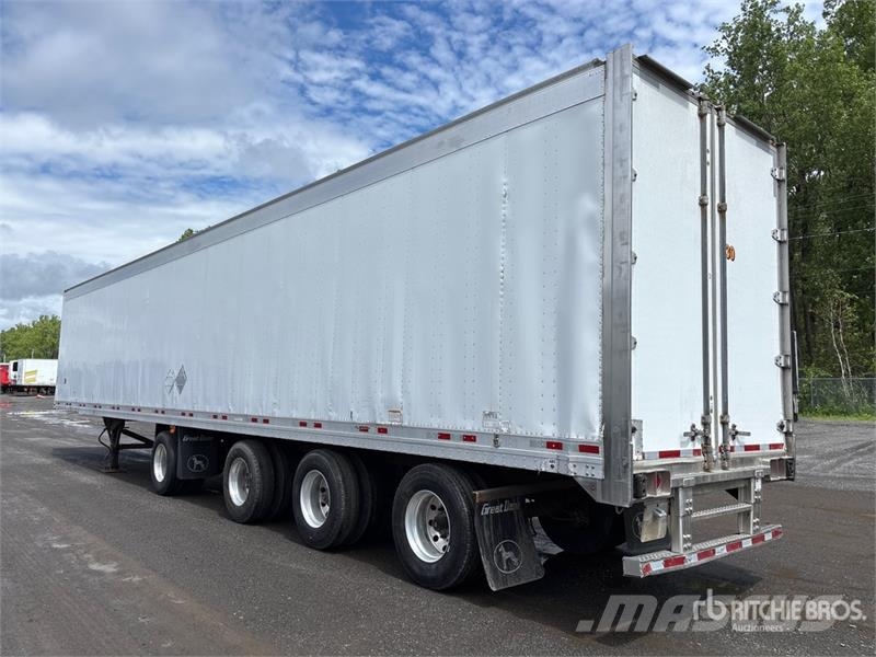 Great Dane 53 ft x 102 in Sliding Quad/A Van Trailer Reboques baú