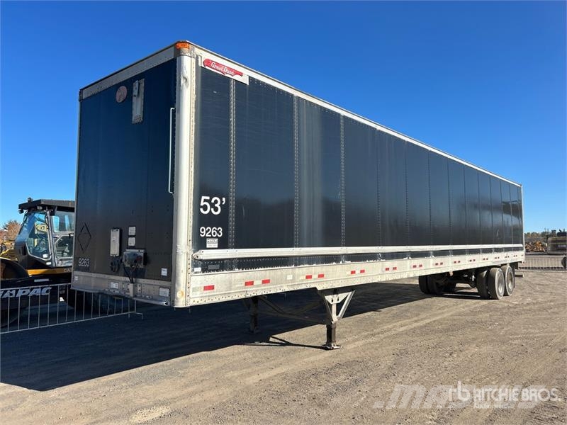 Great Dane 53 ft x 102 in T/A Van Trailer Sanduk prikolice