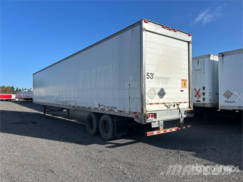 Great Dane 53 ft x 102 in T/A Van Trailer Skappåbygg