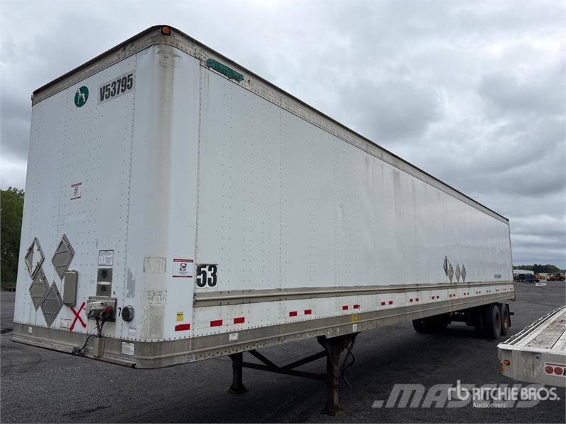 Great Dane 53 ft x 102 in T/A Van Trailer Ремаркета фургони