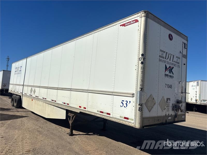 Great Dane 53 ft x 102 in T/A Van Trailer Dobozos pótkocsik