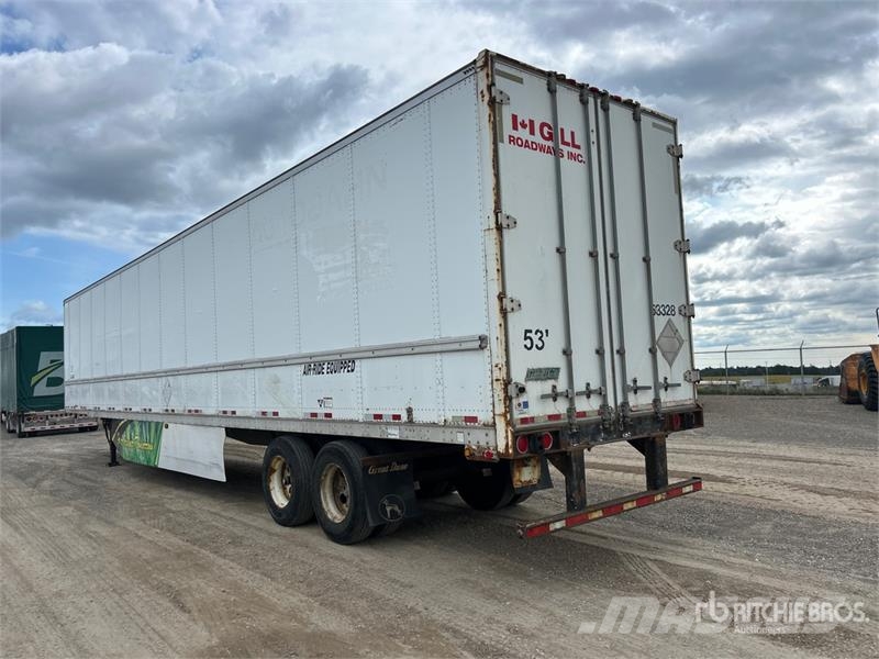 Great Dane 53 ft x 102 in T/A Van Trailer Sanduk prikolice
