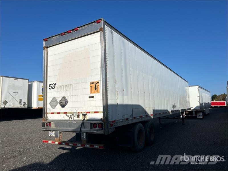 Great Dane 53 ft x 102 in T/A Van Trailer Skappåbygg