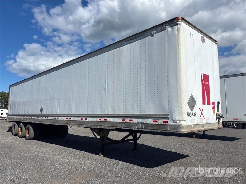 Great Dane 53 ft x 102 in Tri/A Van Trailer Reboques baú