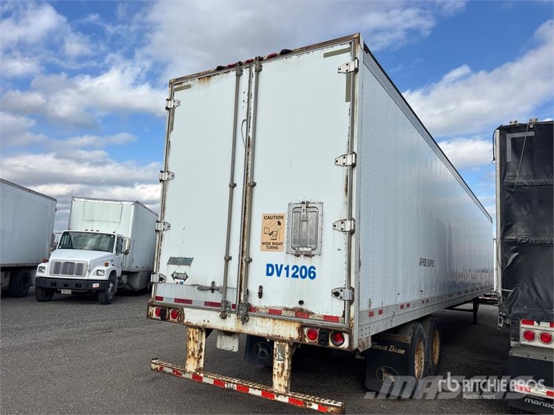 Great Dane 53 ft x 102 in T/A Van Trailer Rimorchi cassonati
