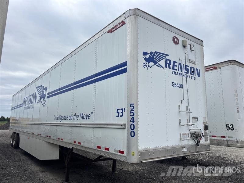 Great Dane CCC-3314-21053 53 ft x 102 in T/A Van Trailer Sanduk prikolice