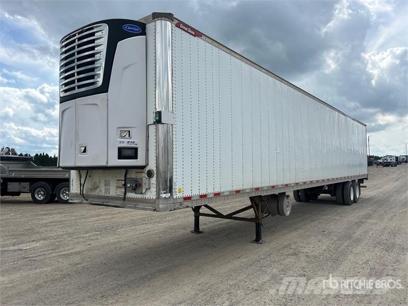 Great Dane ESS-1114-11053 53 ft x 102 in T/A Refrigerated Tra Frysetrailer Semi