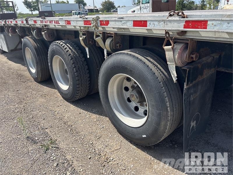Great Dane GPLWSAR348 60000 lb 48 ft Tri/A Flatbed Trailer 플랫베드/드롭사이드 트레일러