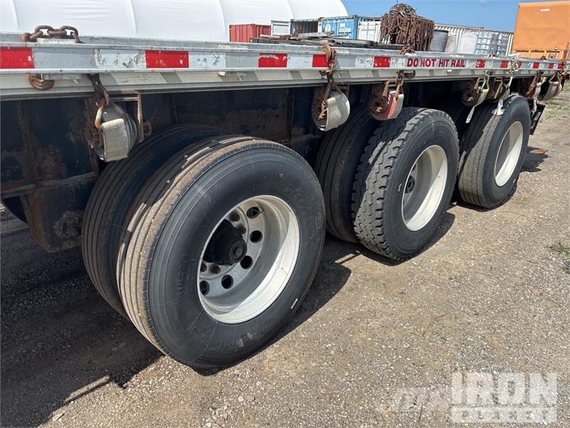 Great Dane GPLWSAR348 60000 lb 48 ft Tri/A Flatbed Trailer 플랫베드/드롭사이드 트레일러