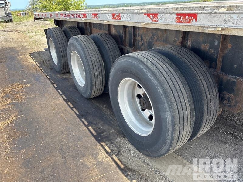 Great Dane GPLWSAR348 60000 lb 48 ft Tri/A Flatbed Trailer 플랫베드/드롭사이드 트레일러