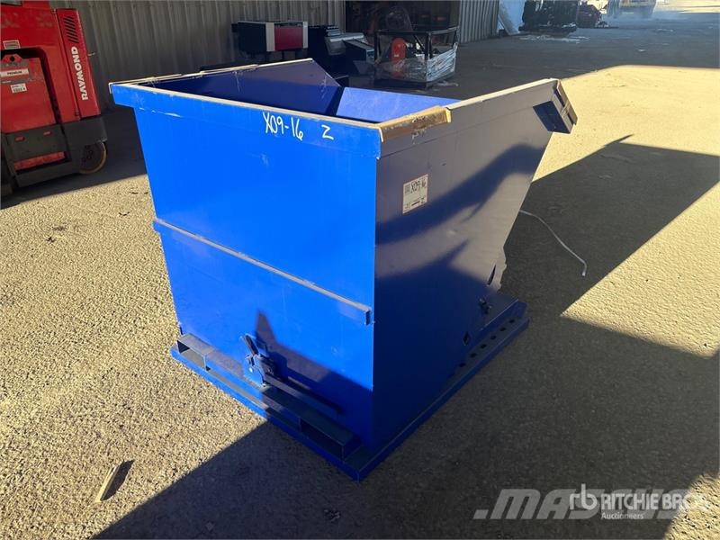 Greatbear 1 cyd Self-Dumping Hopper Tanke og spande