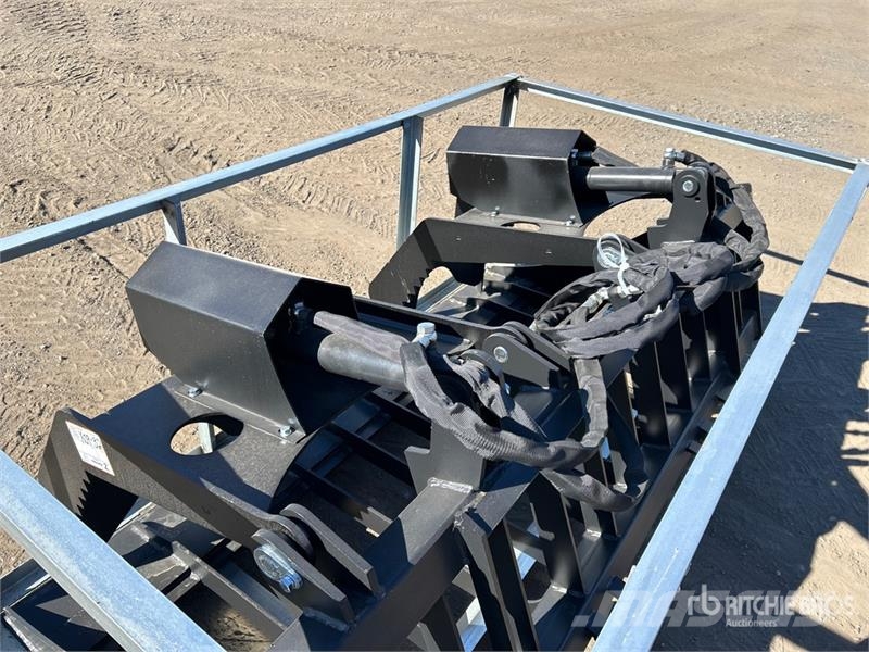  Greatbear 72 in Skid Steer Grapple Bucket Pinze