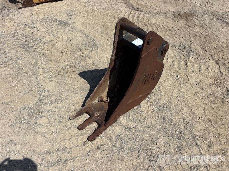 H & H & 12 in Q/C Backhoe Loader Bucket - Fits Ca Godet