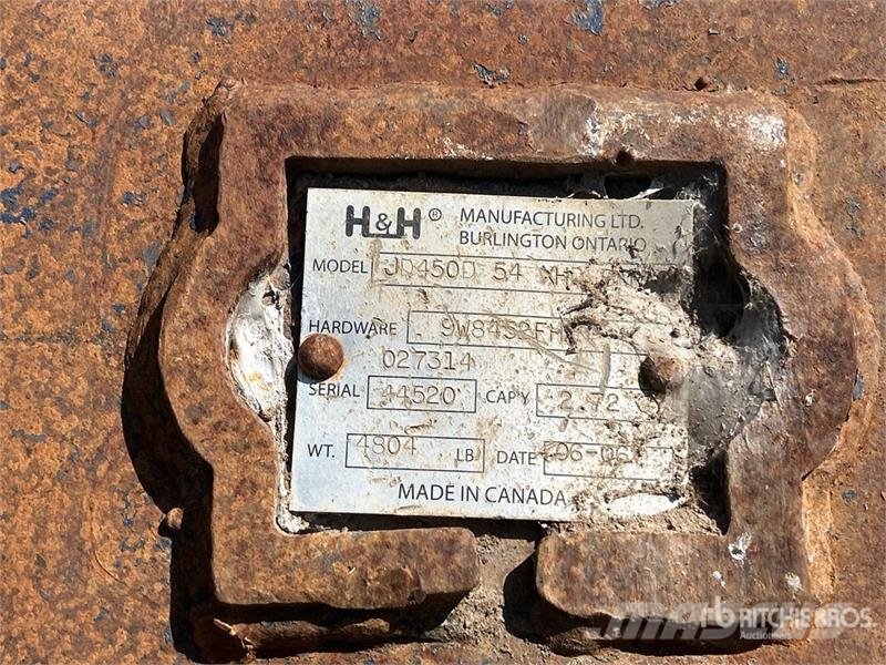 H & H & 51 in Excavator Bucket Godet