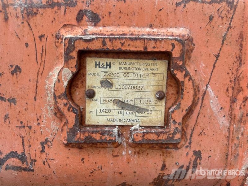  H & H &  60 in Cleanup Excavator Bucket Kanalak