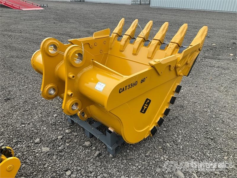 H&W BKT336D60HD 60 in 1.60 m3 Digging Excavator Bucket Bakken