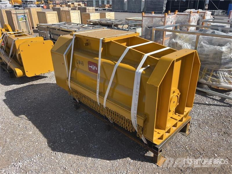 H&W DM48 48 in Excavator Mulcher - Fits 20 ton (Unused مكونات أخرى