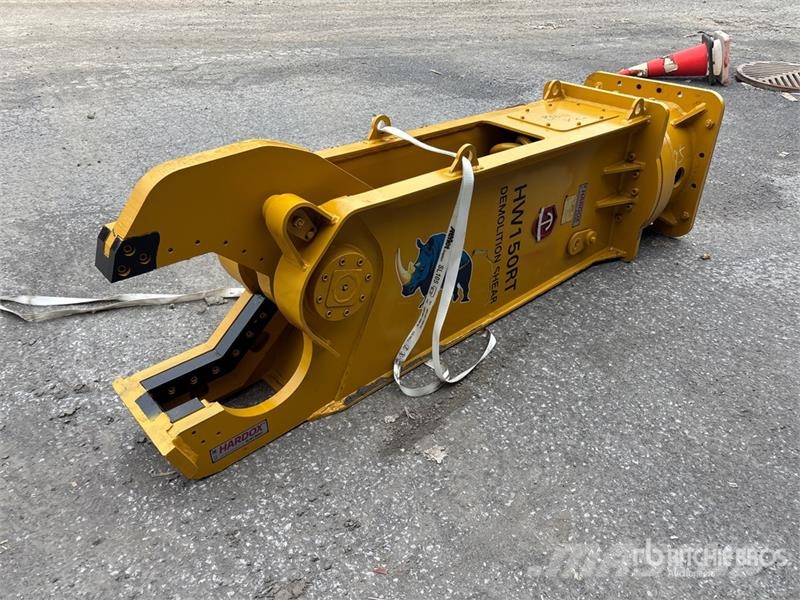 H&W HW150RT Rotating Demolition Shear - Fits Excavator Cisailles