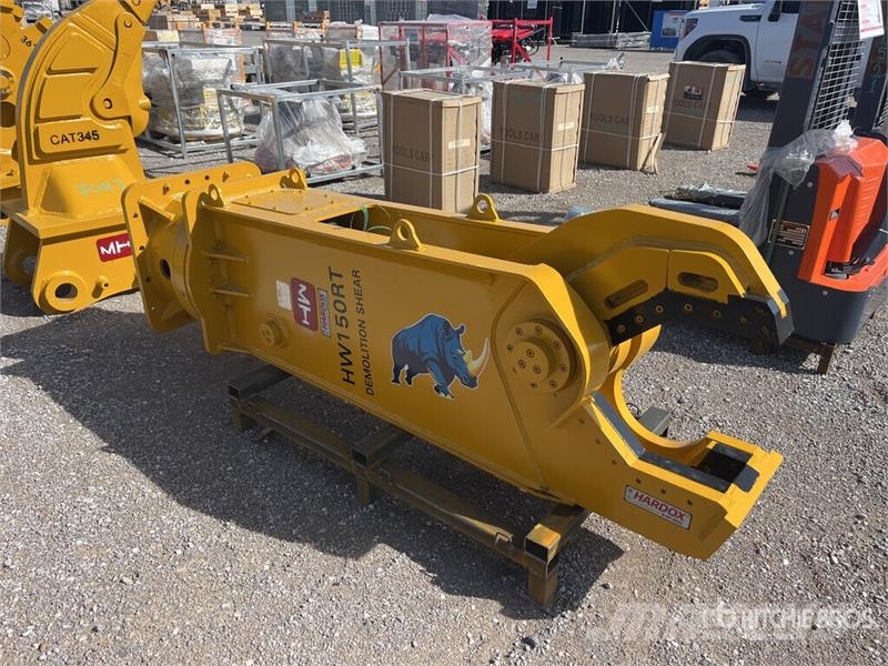 H&W HW150RT Rotating Demolition Shear - Fits Excavator 液压剪