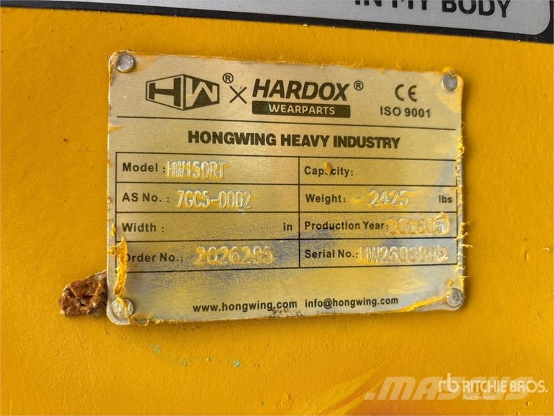 H&W HW150RT Rotating Demolition Shear - Fits Excavator Cisailles