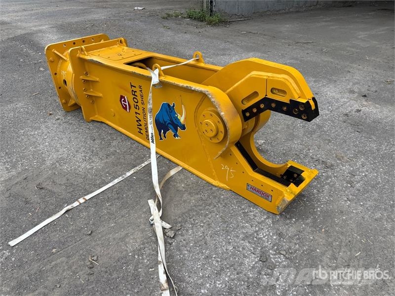 H&W HW150RT Rotating Demolition Shear - Fits Excavator Cisailles