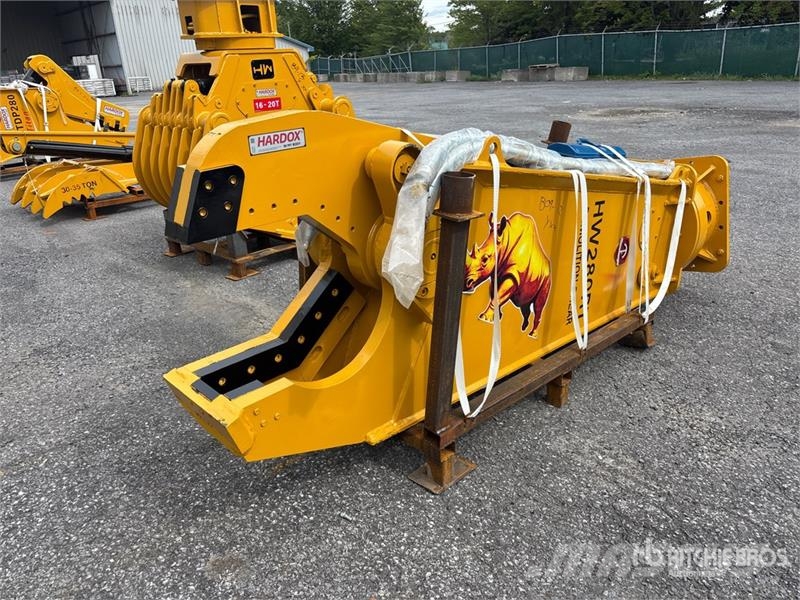 H&W HW280RT Demolition Shear - Fits Excavator 20 - 28 Cisailles