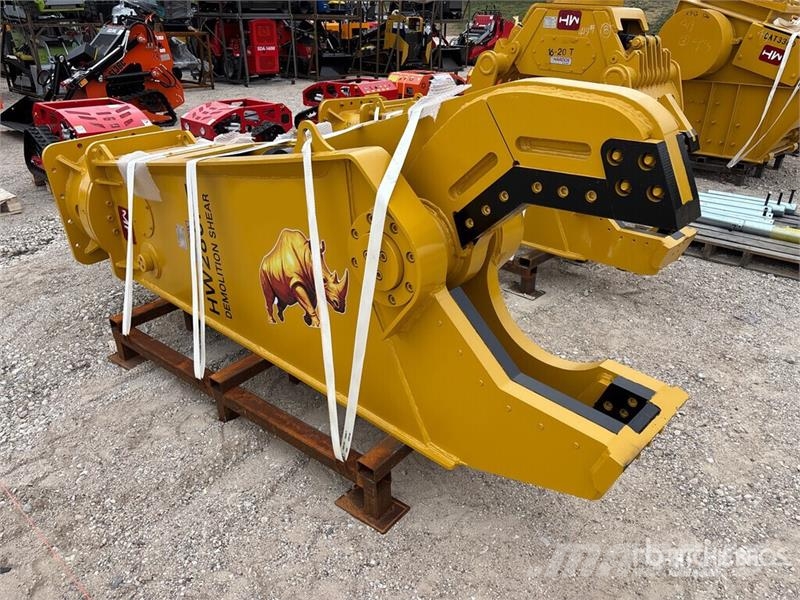 H&W HW280RT Demolition Shear - Fits Excavator 20 - 28 液压剪