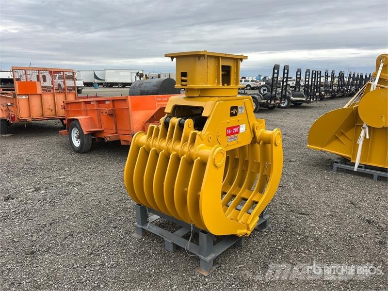 H&W HWGRP20S 40 in Rotating Demolition Grapple (Unused Pinze