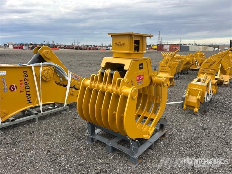 H&W HWGRP20S 40 in Rotating Demolition Grapple (Unused Pinze