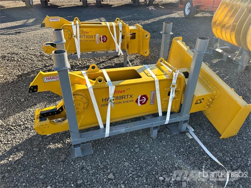 H&W Titan Series HW80RTX Demolition Shear (Unused) Cortadoras