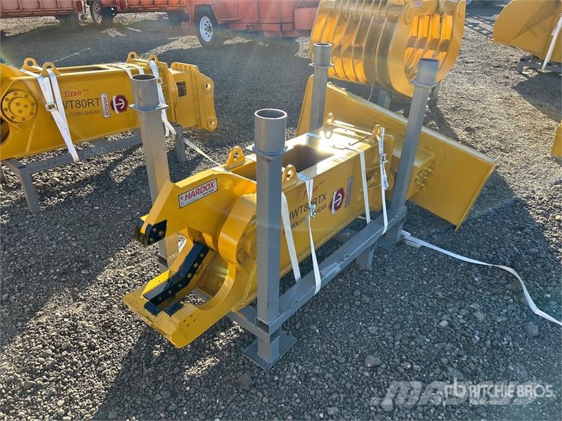 H&W Titan Series HW80RTX Demolition Shear (Unused) Cortadoras