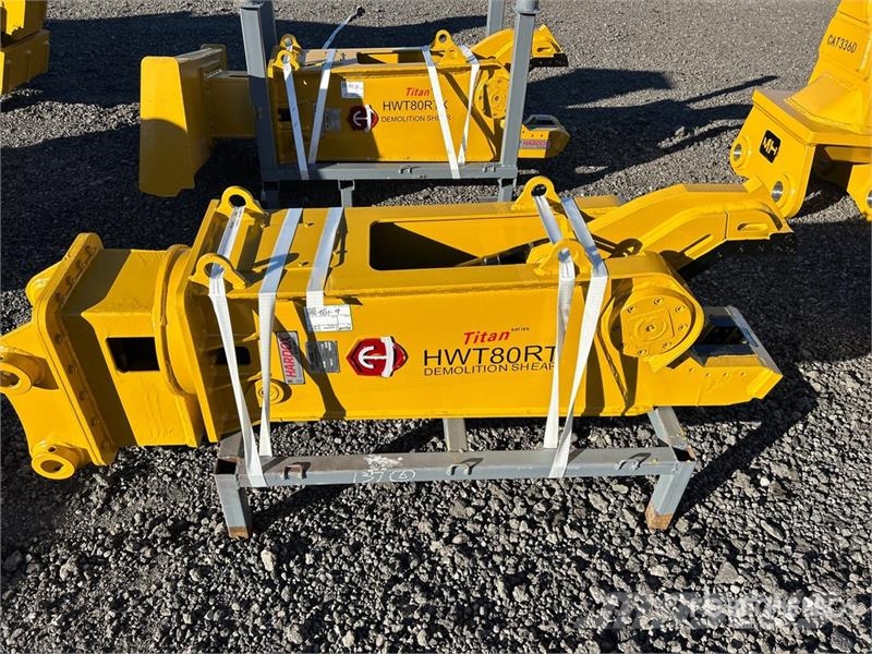 H&W Titan Series HWT80RT Demolition Shear (Unused) Cortadoras