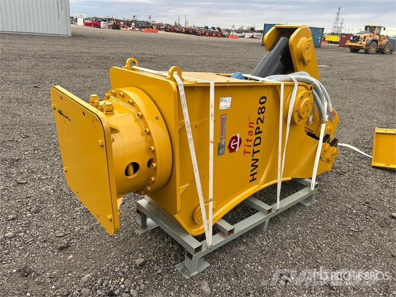 H&W Titan Series HWTDP280 Demolition Pulverizer (Unuse جراشات البناء