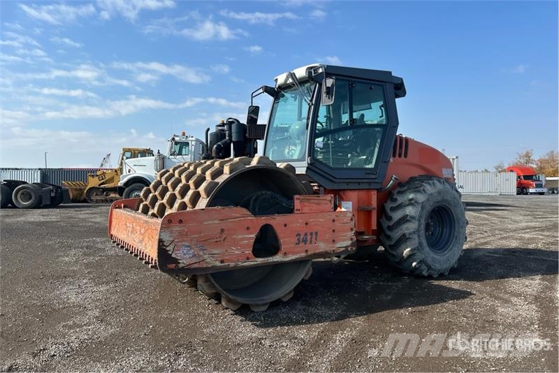 Hamm 3411P Padfoot Drum Compactor Ühe trumliga rullid