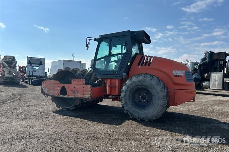 Hamm 3411P Padfoot Drum Compactor Ühe trumliga rullid