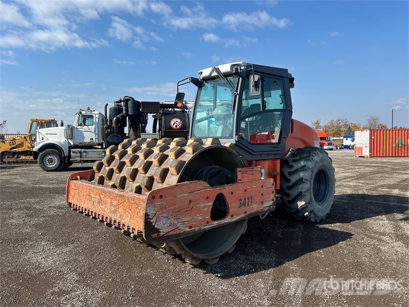Hamm 3411P Padfoot Drum Compactor Ühe trumliga rullid