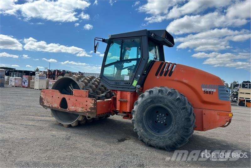 Hamm 3411P Padfoot Drum Compactor Walzenzüge