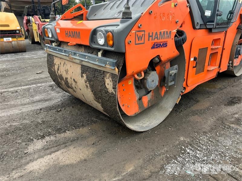 Hamm HD120VO Double Drum Roller Двойни барабанни ролки