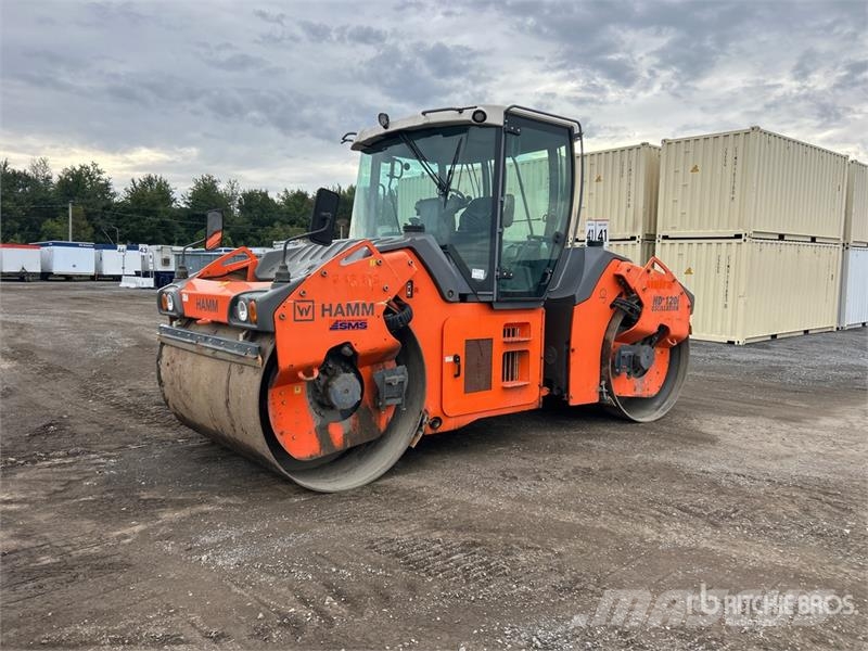 Hamm HD120VO Double Drum Roller Двойни барабанни ролки
