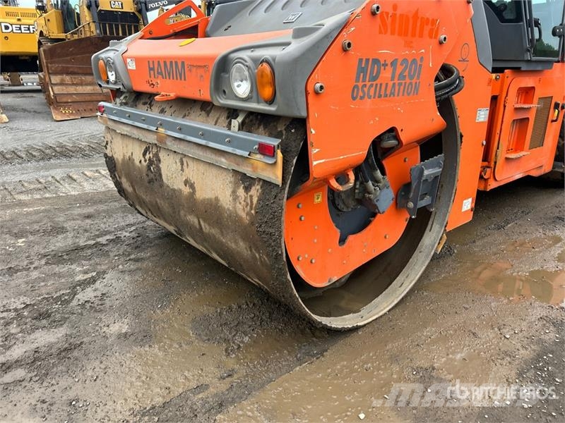 Hamm HD120VO Double Drum Roller Двойни барабанни ролки