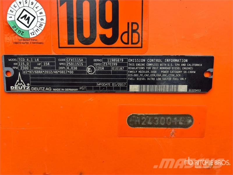 Hamm HD120VO Double Drum Roller Двойни барабанни ролки